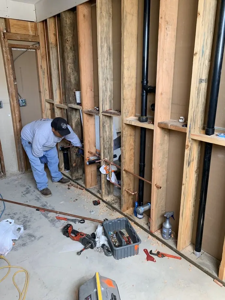Commercial rough-in plumbing for Commercial Plumbing in South Windham